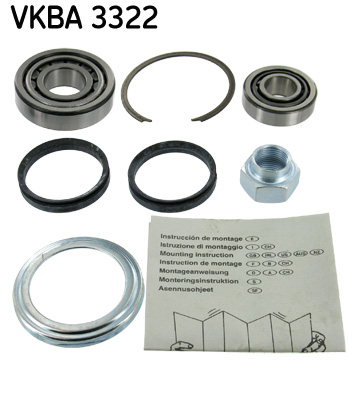 SKF VKBA 3322 Kit cuscinetto ruota-Kit cuscinetto ruota-Ricambi Euro